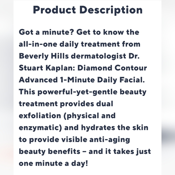 Kaplan MD Diamond Contour Facial w/Omegalight - Picture 8 of 9